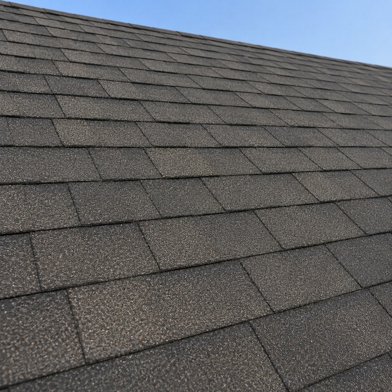 Asphalt roof