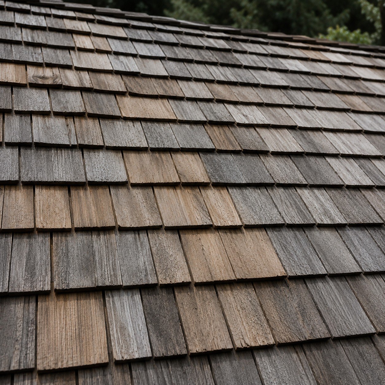 Cedar roof