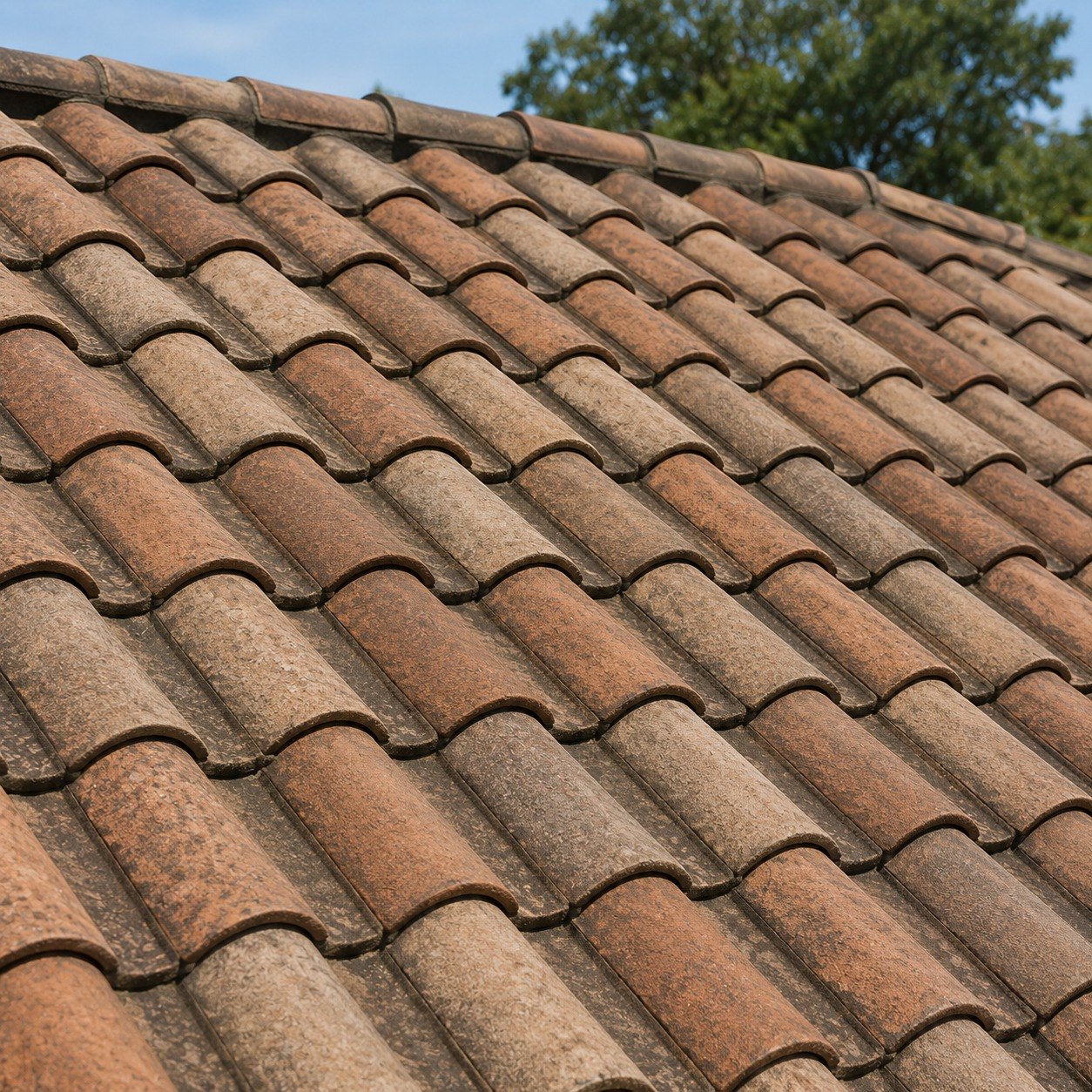 Tile roof